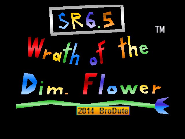 Star Revenge 6.5 - Wrath of the Dim. Flower Title Screen